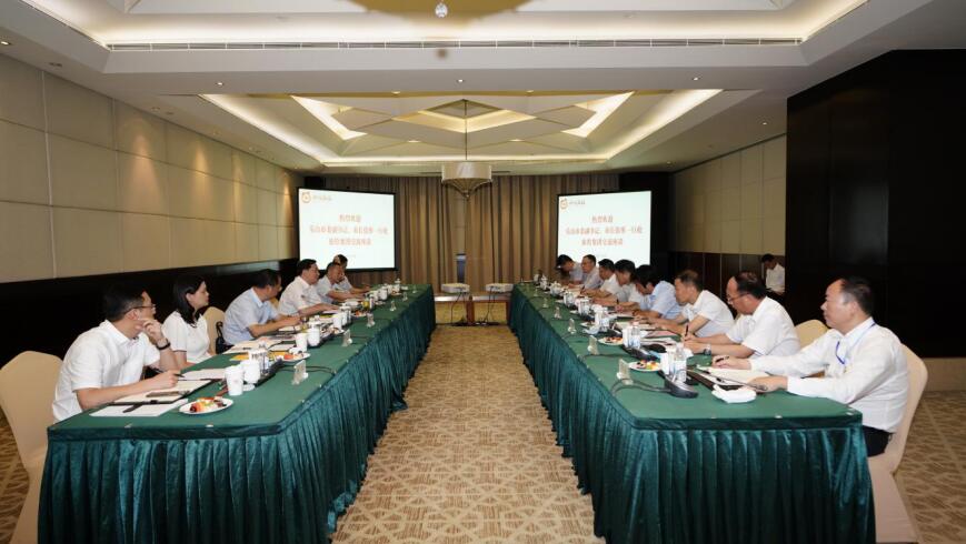 任丁董事长会见乐山市委副书记、市长张彤一行