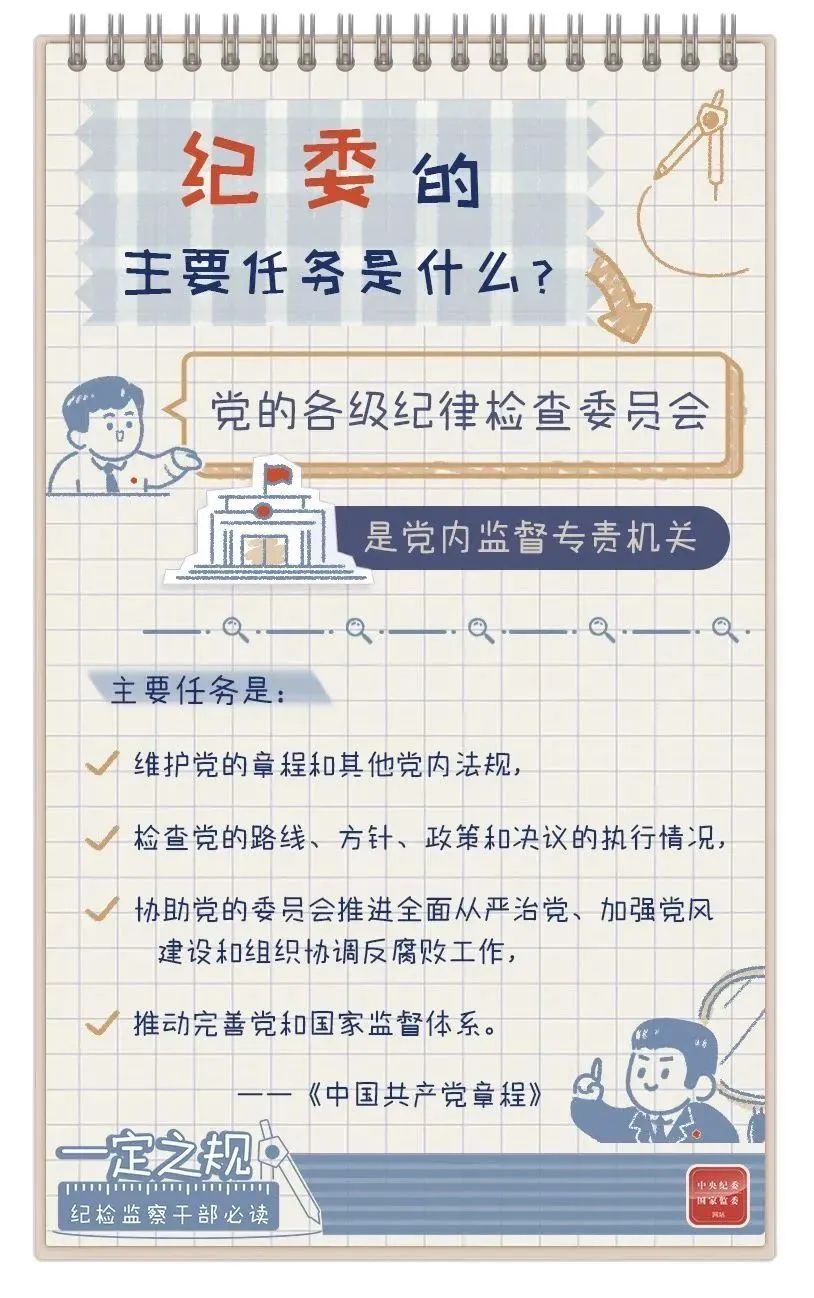 一定之规：纪委的主要任务是什么？