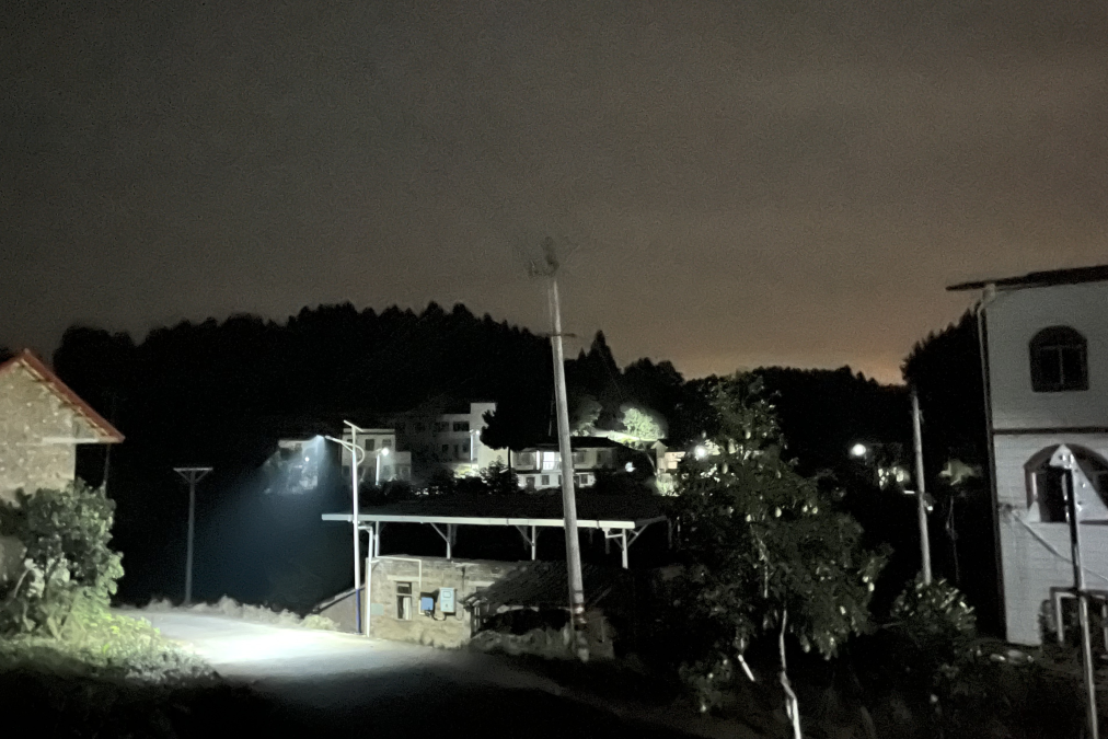 点亮乡村振兴路 ，温暖群众幸福家——省尊龙凯时集团捐资“亮化工程”惠及80余户老百姓